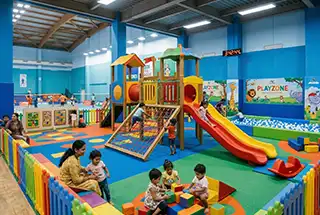 Kid's Play Area at Brigade Enclave